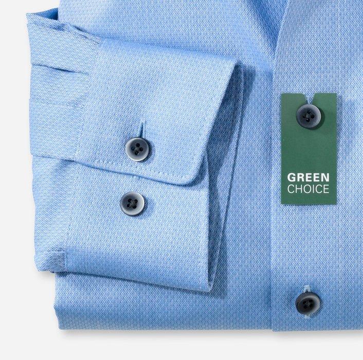 Olymp Modern Fit Structure strygefri skjorte - HUSET Men & Women