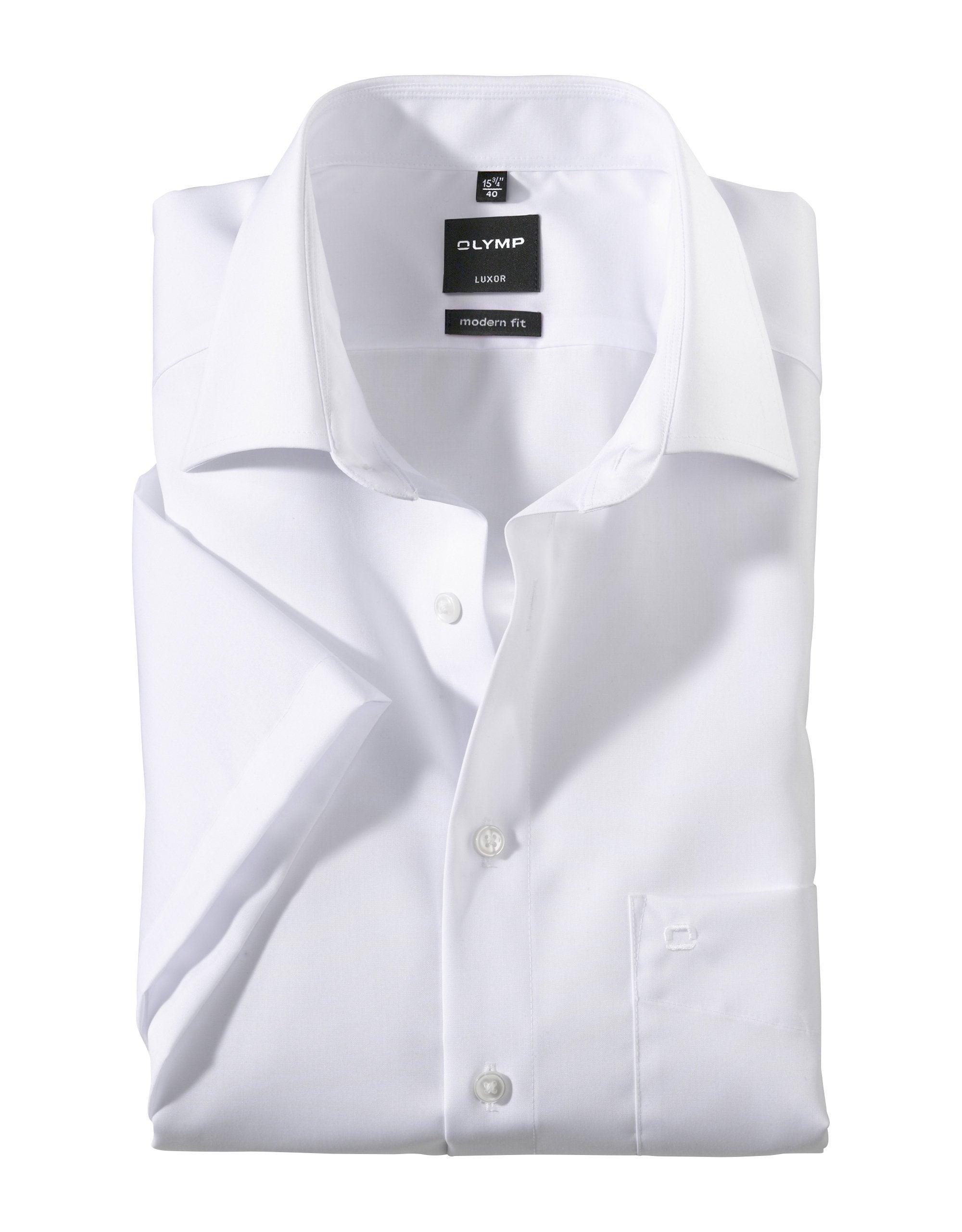Olymp Modern Fit strygefri kortærmet skjorte - HUSET Men & Women
