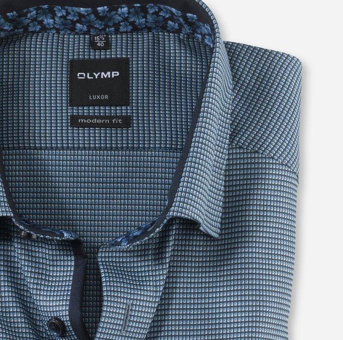 Olymp Modern Fit strygefri skjorte med struktur - HUSET Men & Women