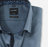 Olymp Modern Fit strygefri skjorte med struktur - HUSET Men & Women