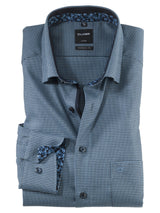 Olymp Modern Fit strygefri skjorte med struktur - HUSET Men & Women