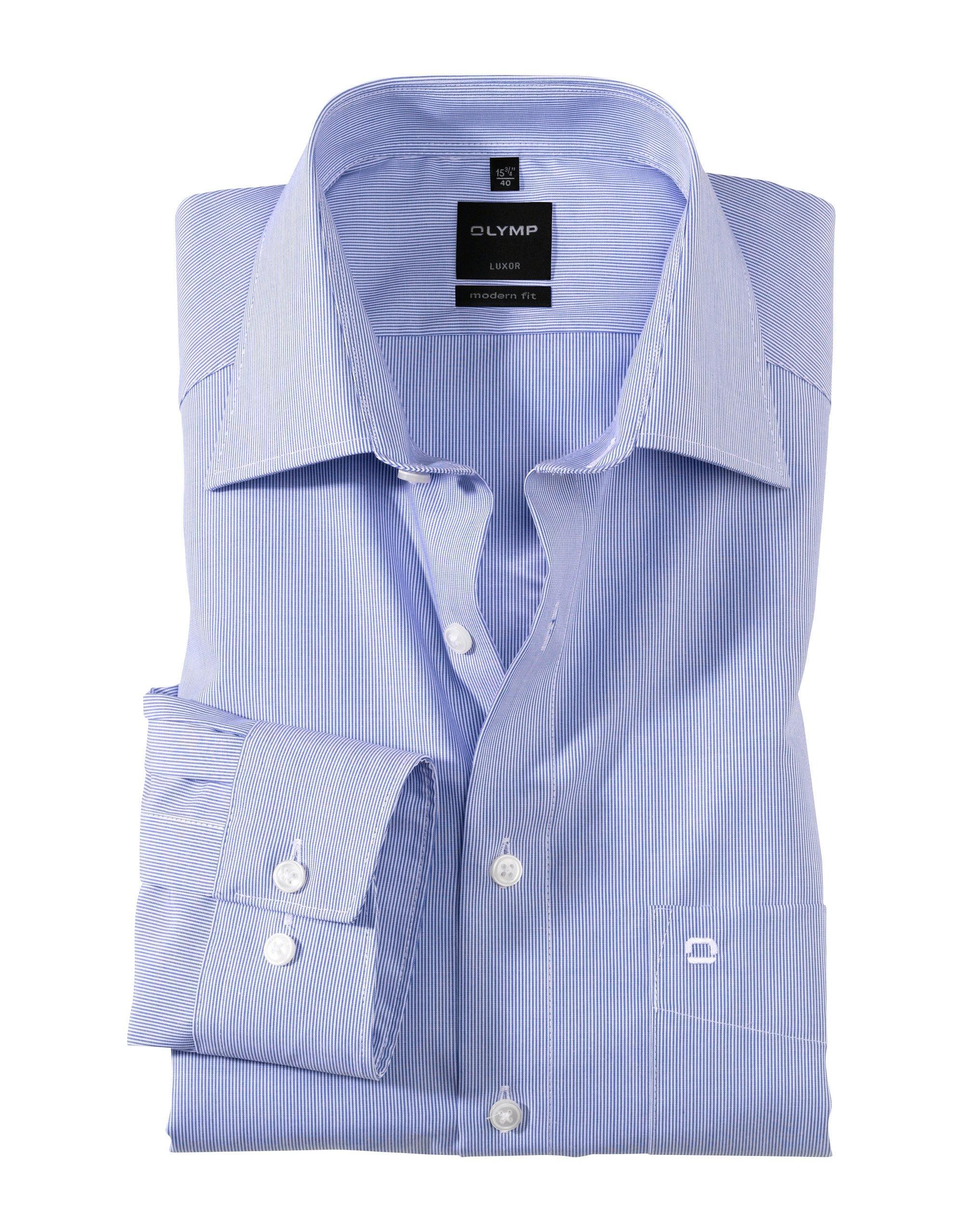 Olymp Strygefri skjorte - Ministrib basis - HUSET Men & Women