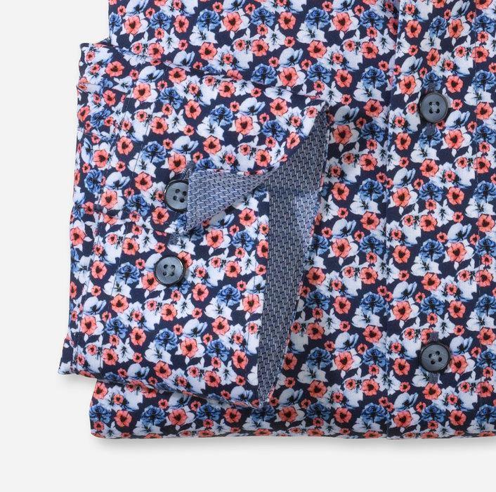 Olymp Strygefri skjorte - Småblomstret - HUSET Men & Women