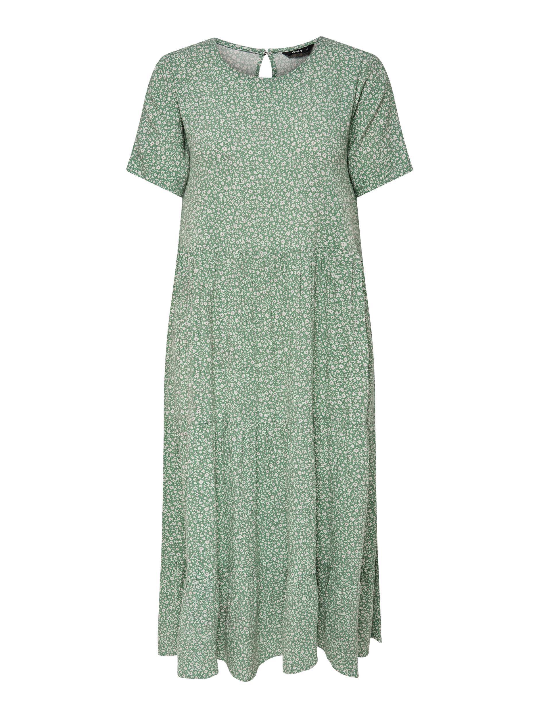 Only Abigail - Blomsteret midikjole - HUSET Men & Women