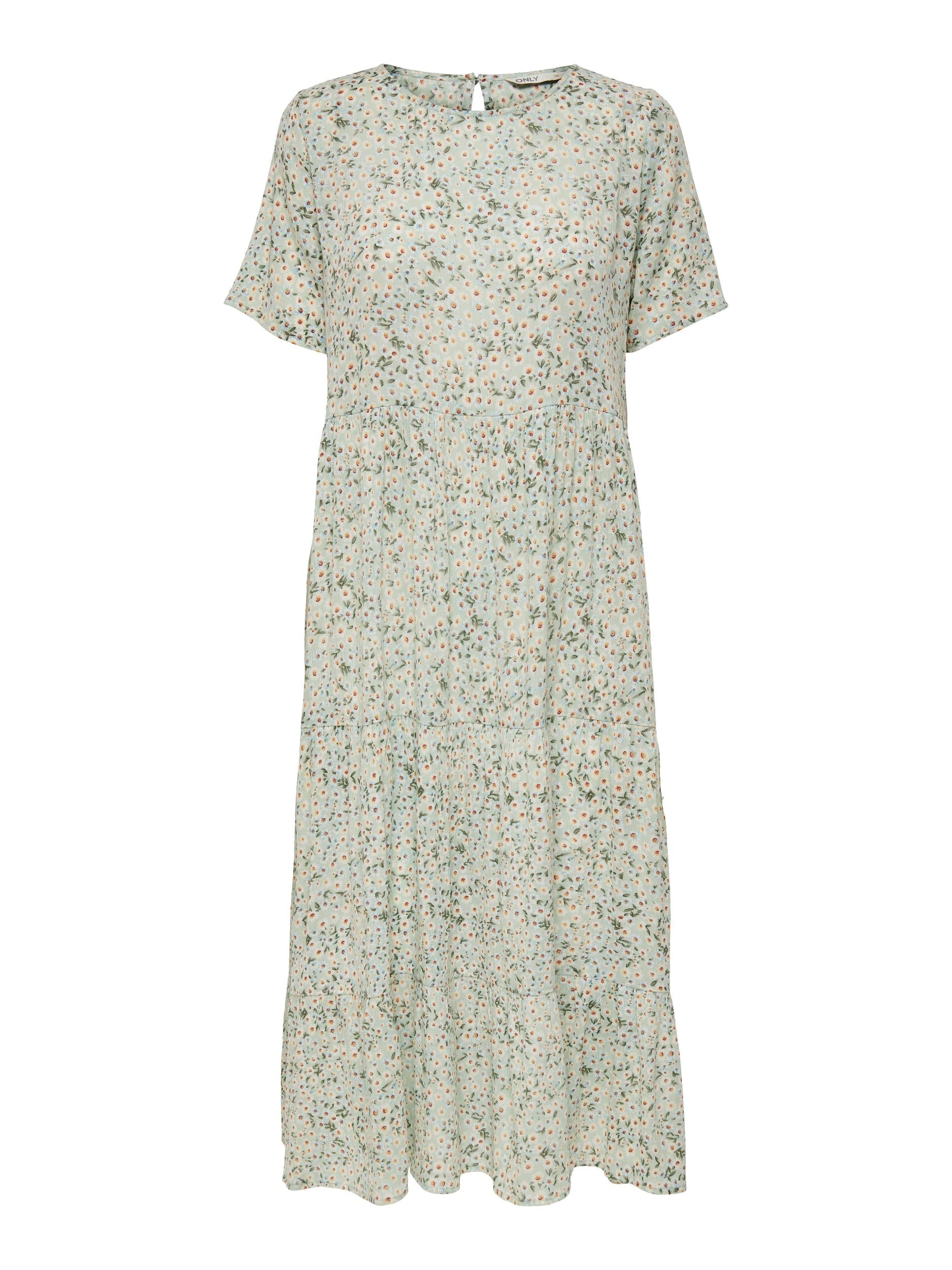 Only Abigail - Blomsteret midikjole - HUSET Men & Women