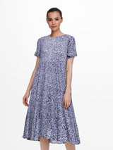 Only Abigail - Blomsteret midikjole - HUSET Men & Women
