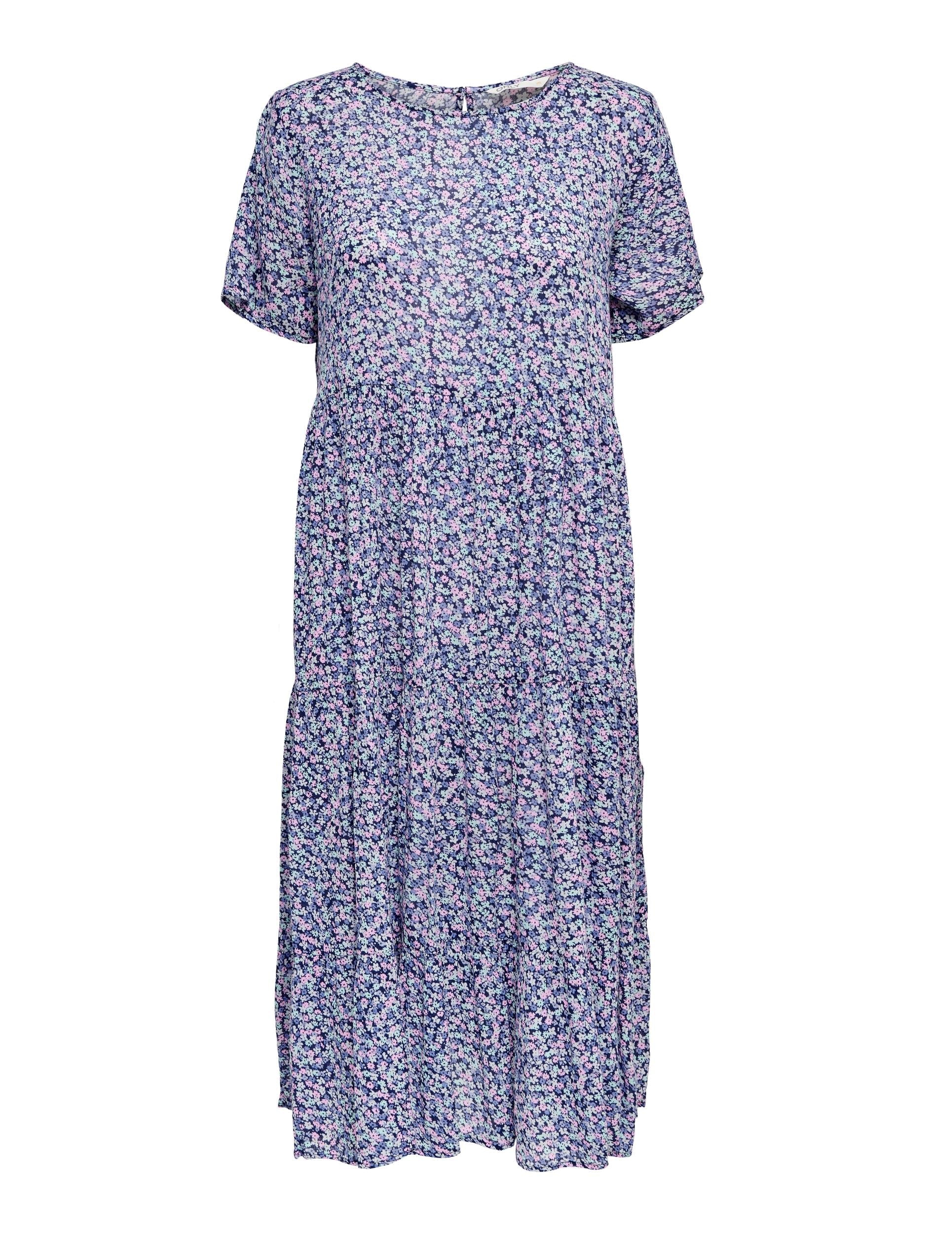Only Abigail - Blomsteret midikjole - HUSET Men & Women
