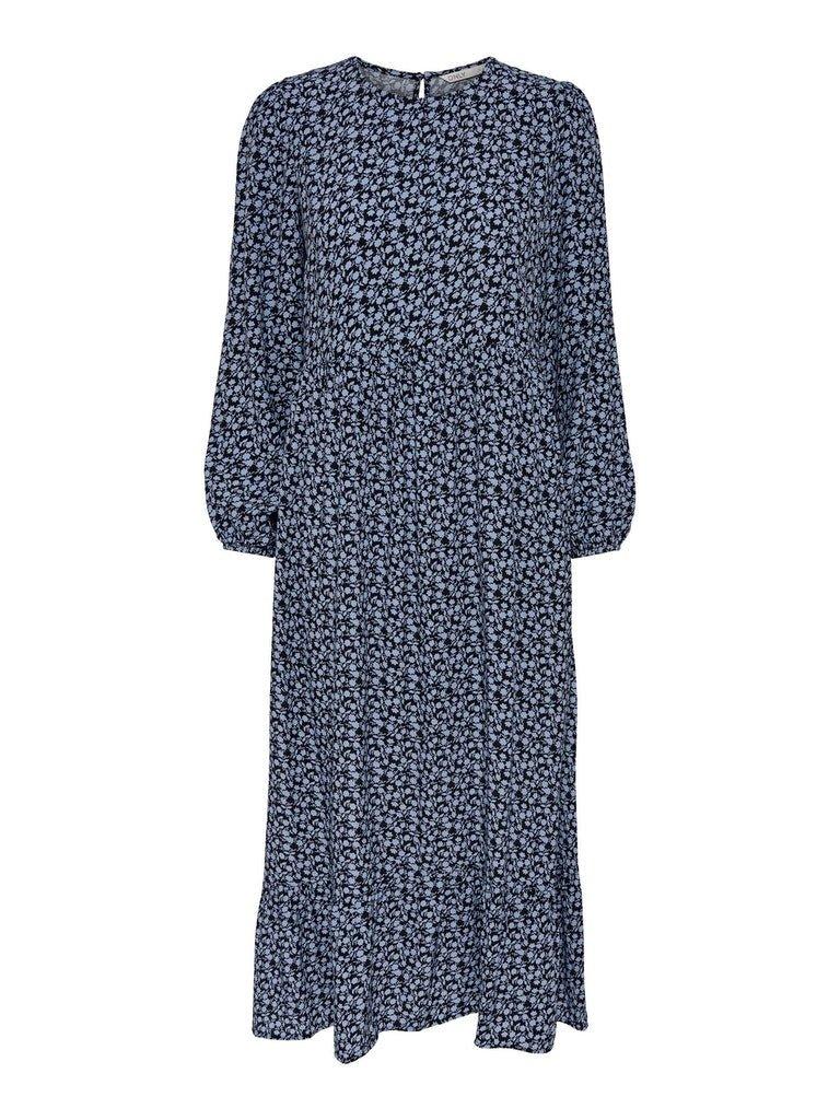 Only Amalie - Langærmet midi kjole - HUSET Men & Women