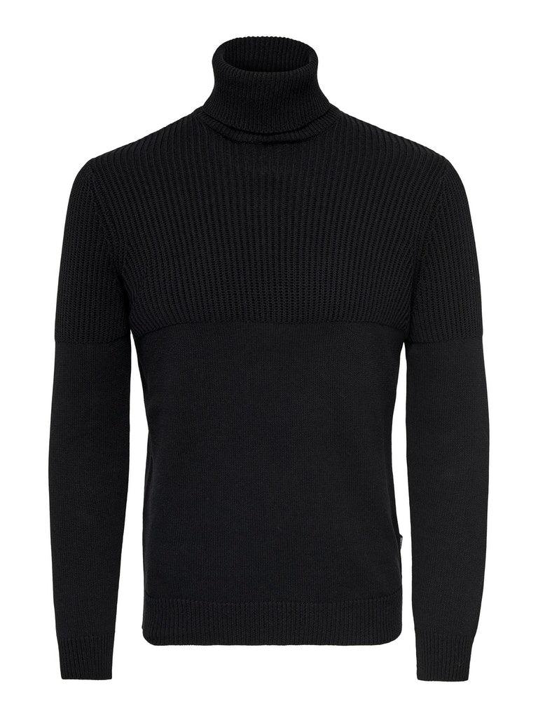 Only & Sons Al - Rullekrave strik - HUSET Men & Women