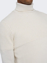 Only & Sons Al - Rullekrave strik - HUSET Men & Women