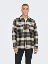 Only and Sons Ash - Ternet overshirt - HUSET Men & Women