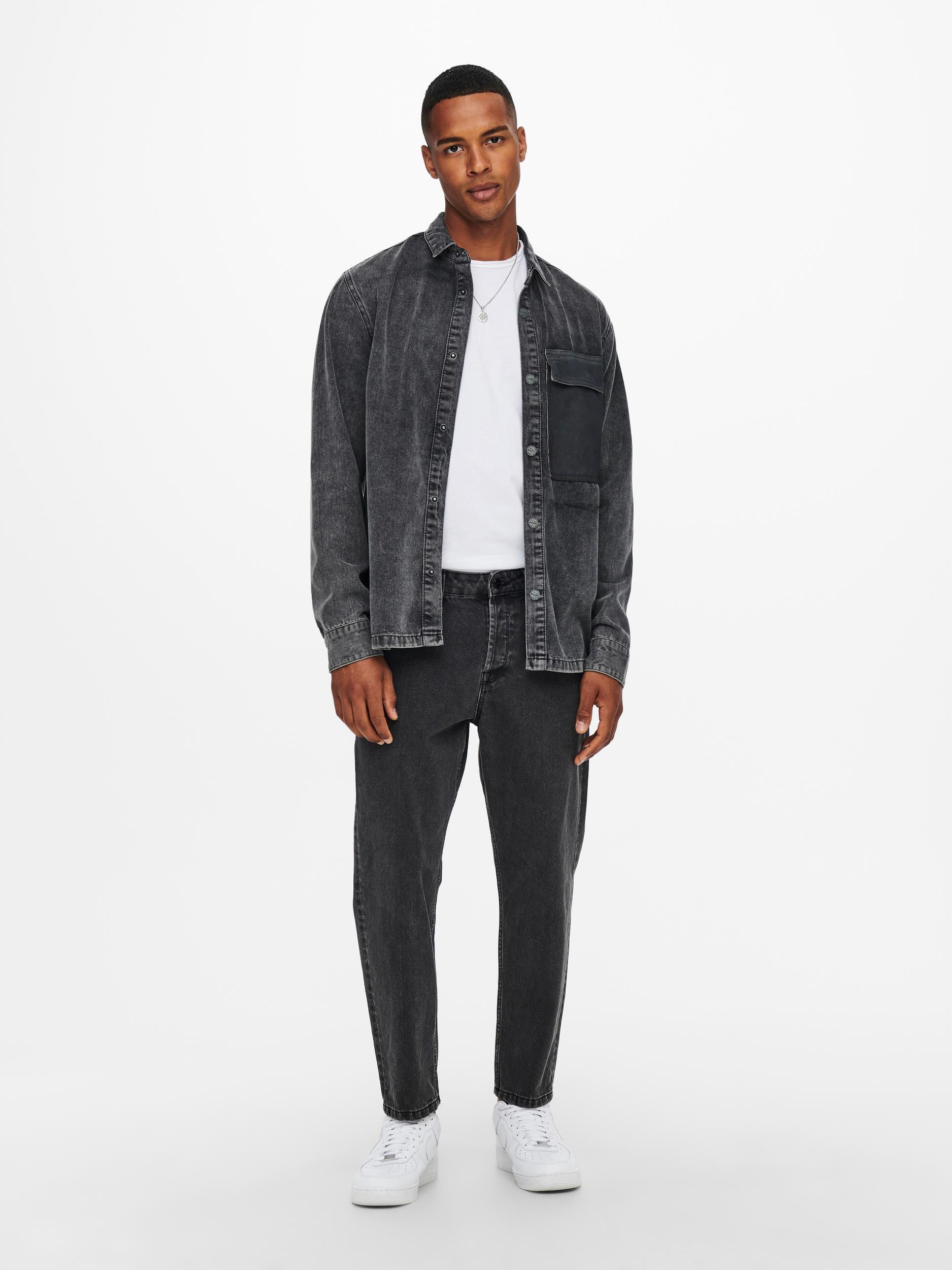 Only & Sons Avi Beam - Crop Jeans - HUSET Men & Women