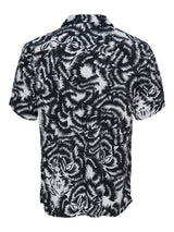 Only and Sons Bas - Kortærmet printet viskose skjorte - HUSET Men & Women