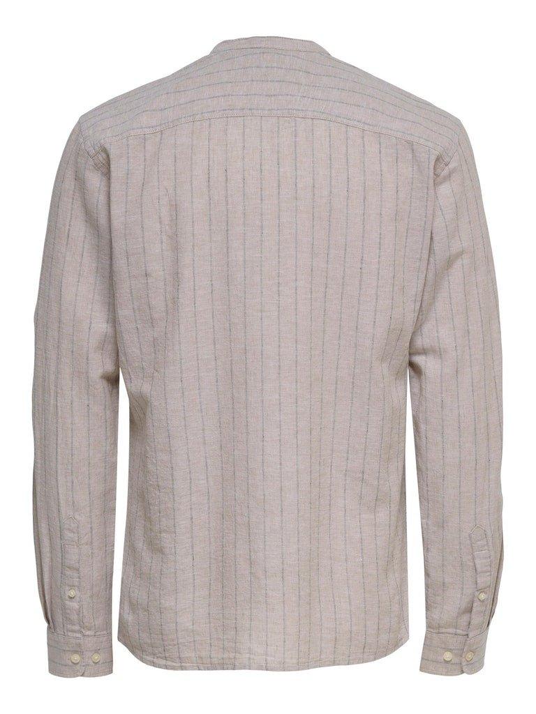 Only and Sons Caiden - Hør/bomulds skjorte slimfit - HUSET Men & Women