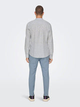 Only & Sons Caiden - Slimfit hørmix skjorte - HUSET Men & Women