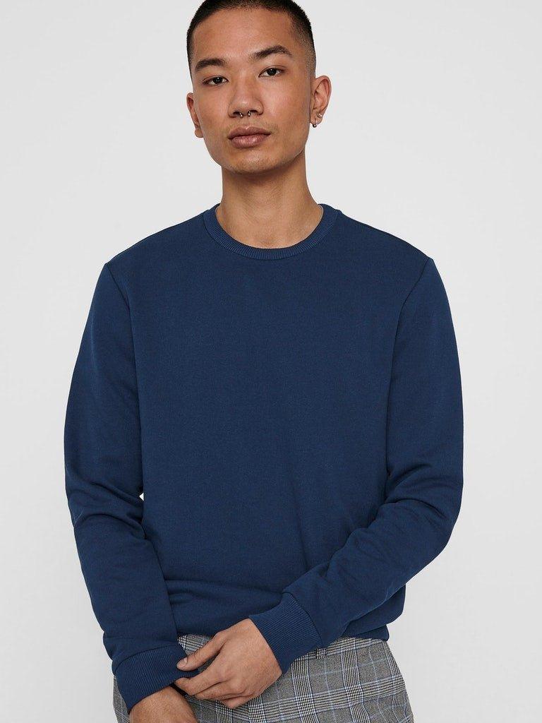 Only and Sons Ceres - crew neck sweat - HUSET Men & Women