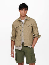 Only & Sons Coin - Farvet denim jakke - HUSET Men & Women