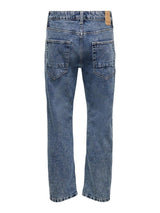 Only and Sons Edge - Blå Loosefit jeans - HUSET Men & Women