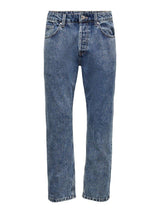 Only and Sons Edge - Blå Loosefit jeans - HUSET Men & Women