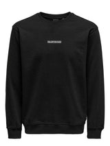 Only and Sons Elon - Logo crew neck sweat - HUSET Men & Women