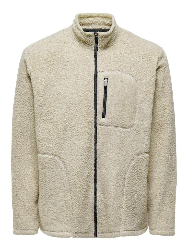 Only & Sons Eric - Fleece jakke i regular fit - HUSET Men & Women
