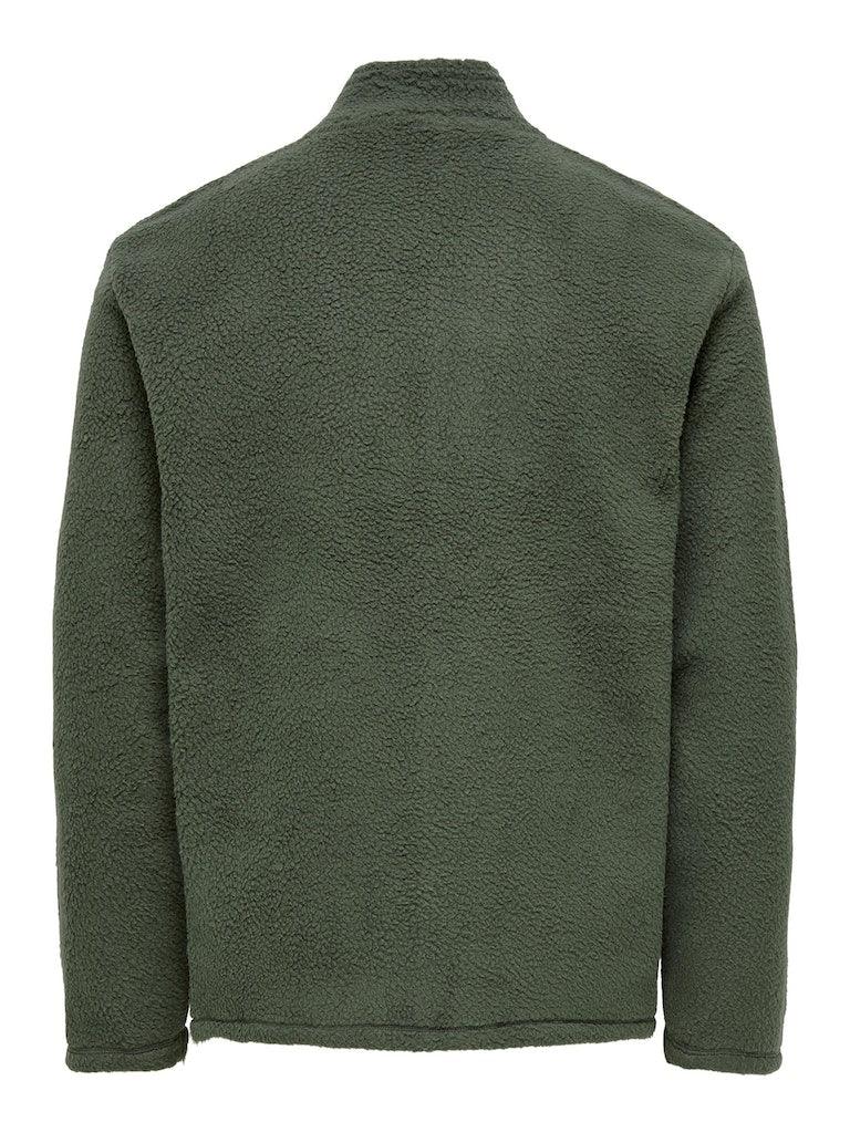 Only & Sons Eric - Fleece jakke i regular fit - HUSET Men & Women