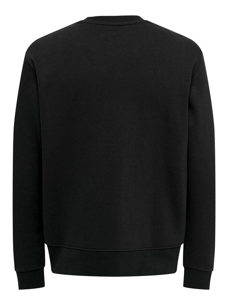 Only and Sons Fernando - Draw crew neck sweat - HUSET Men & Women