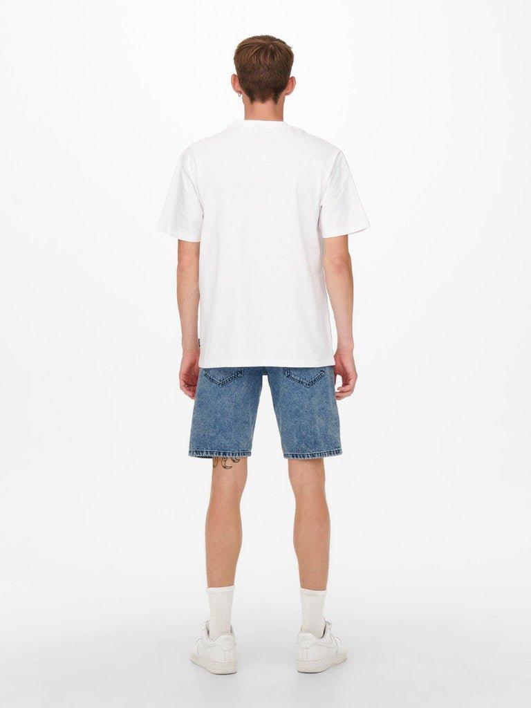 Only and Sons Fred - Relaxfit basis T-shirt - HUSET Men & Women