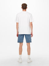 Only and Sons Fred - Relaxfit basis T-shirt - HUSET Men & Women
