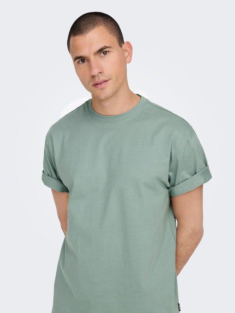 Only and Sons Fred - Relaxfit basis T-shirt - HUSET Men & Women