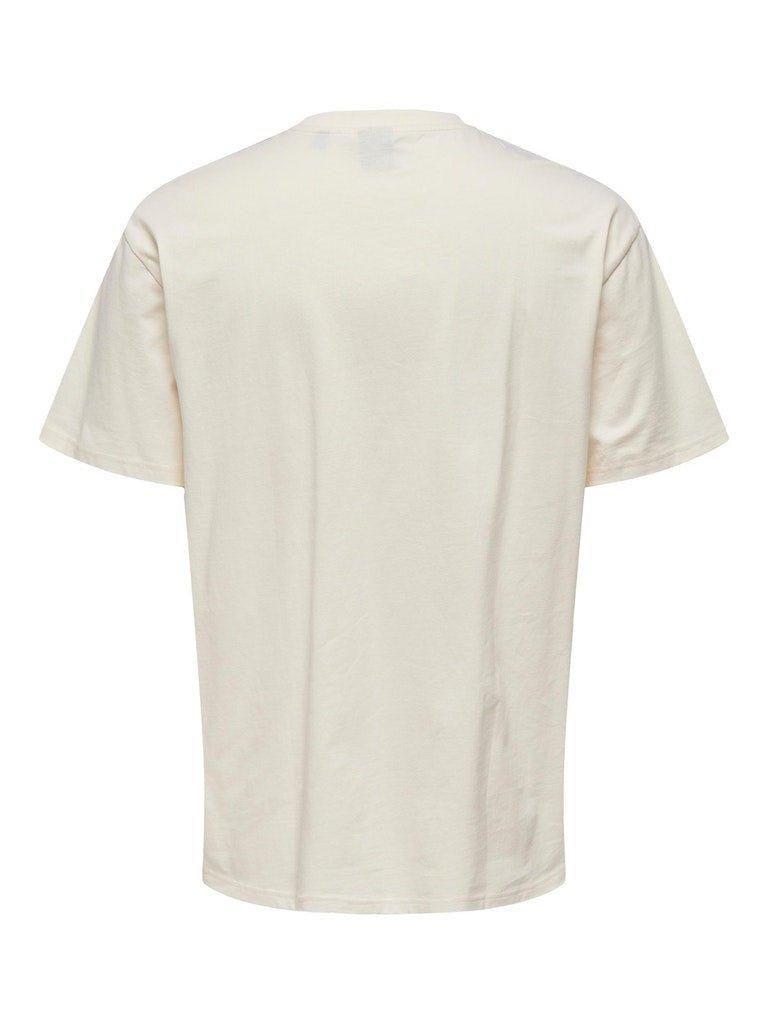 Only and Sons Fred - Relaxfit basis T-shirt - HUSET Men & Women