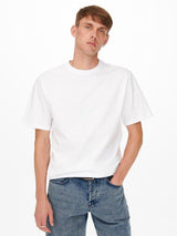 Only and Sons Fred - Relaxfit basis T-shirt - HUSET Men & Women