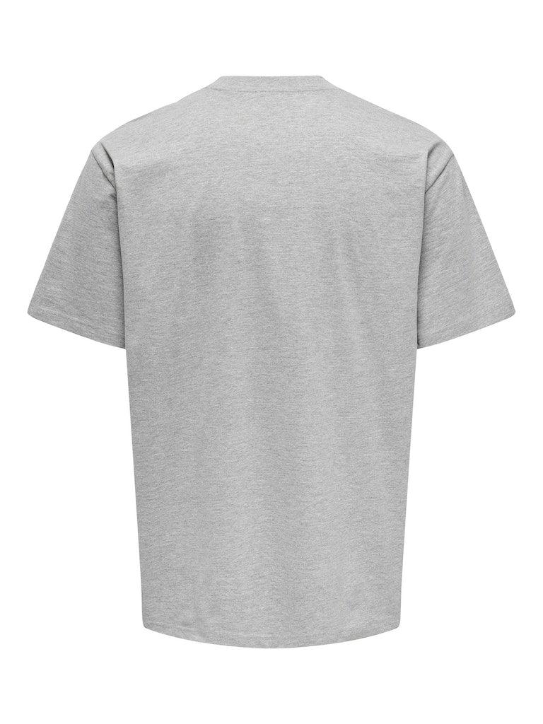 Only and Sons Fred - Relaxfit basis T-shirt - HUSET Men & Women
