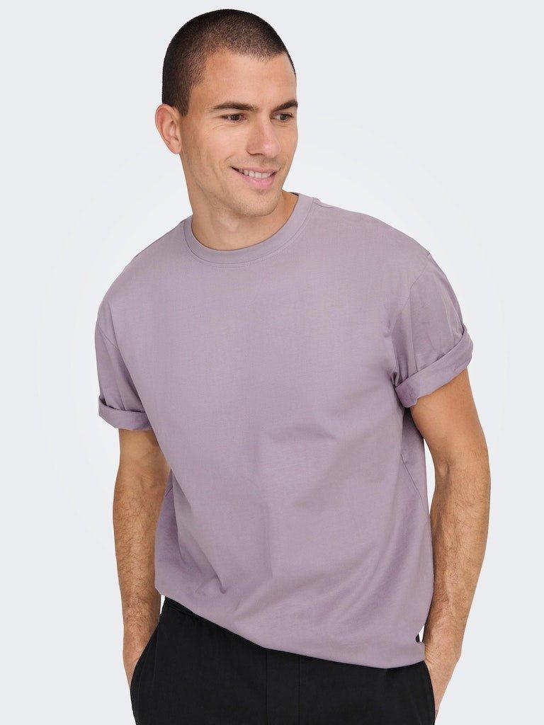 Only and Sons Fred - Relaxfit basis T-shirt - HUSET Men & Women