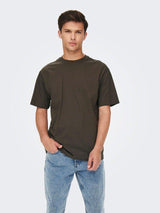 Only and Sons Fred - Relaxfit basis T-shirt - HUSET Men & Women