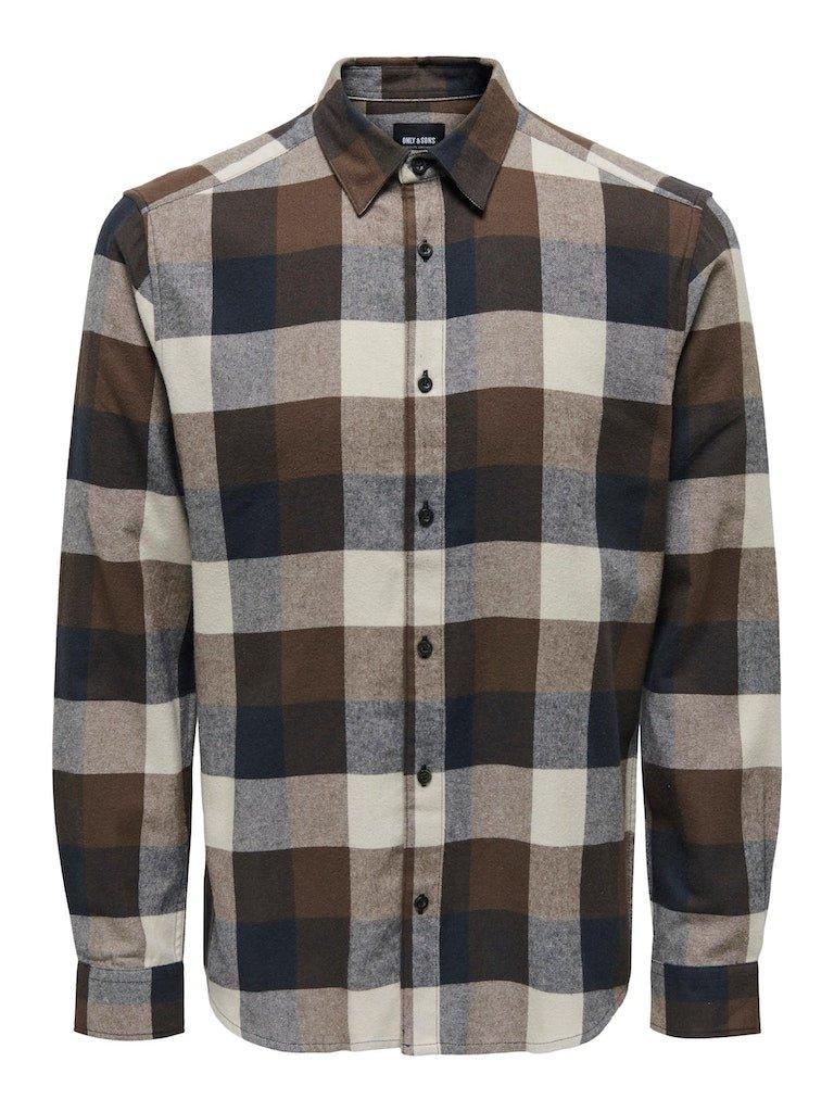Only & Sons Gudmund - Ternet skovmandsskjorte - HUSET Men & Women
