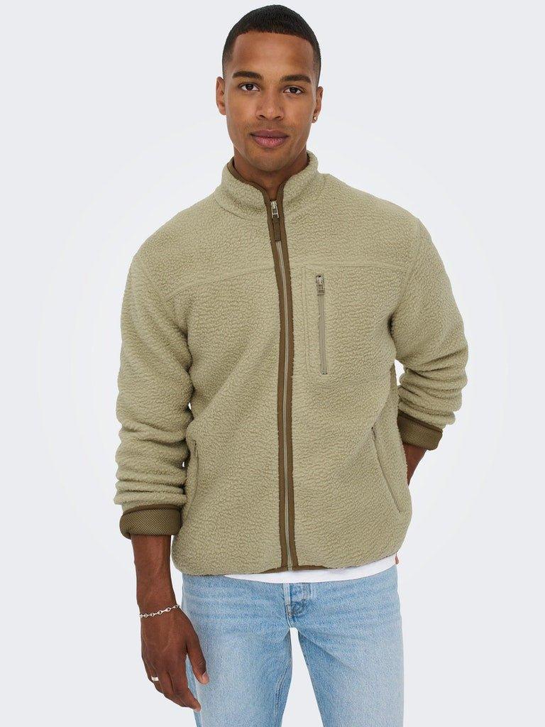 Only and Sons Houston - Fleece jakke - HUSET Men & Women