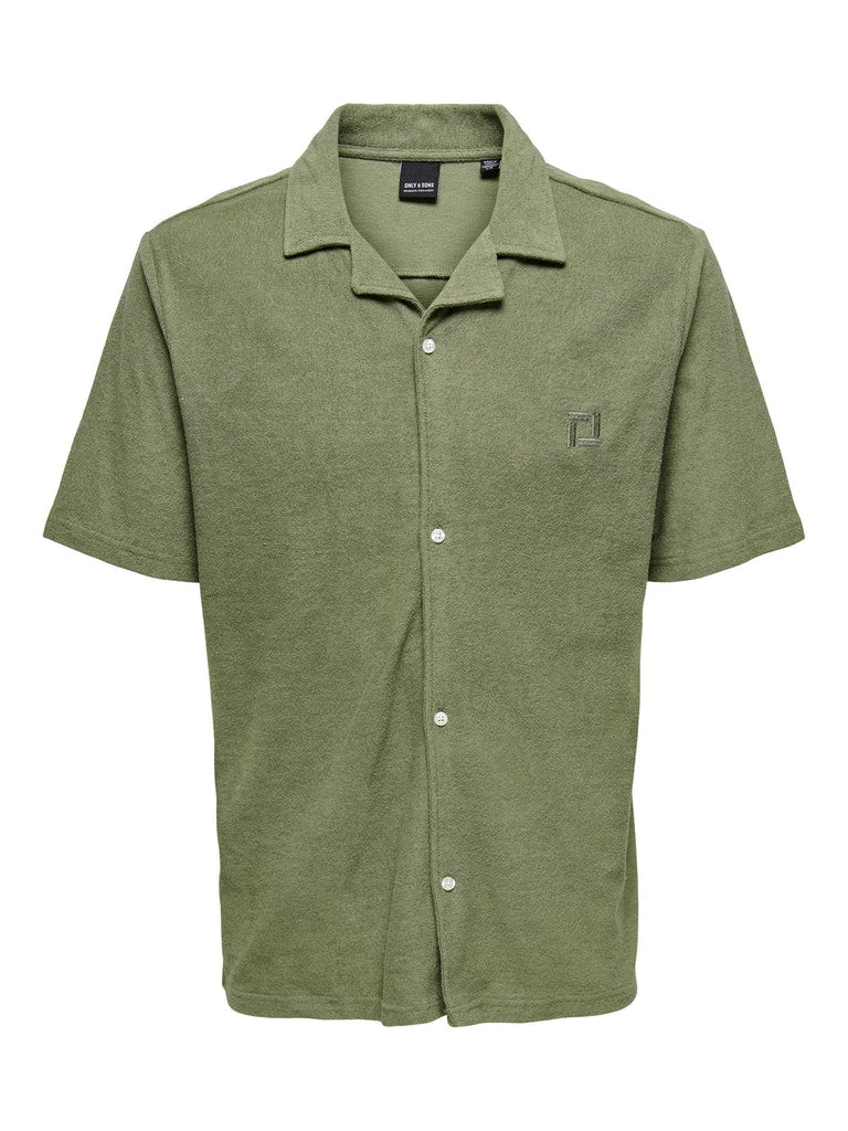 onsJerry reg frotte shirt ss (7704547426556)