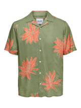 Only & Sons Kaj - Viskose kortærmet skjorte - HUSET Men & Women