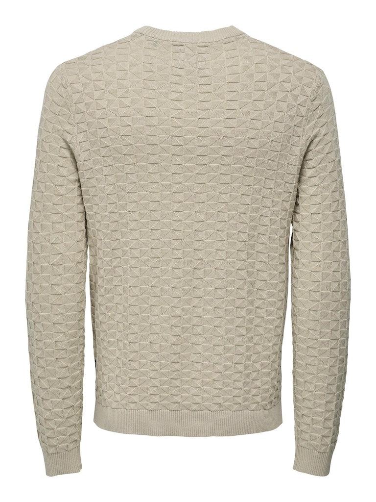 Only & Sons Kalle - Struktur strik pullover - HUSET Men & Women