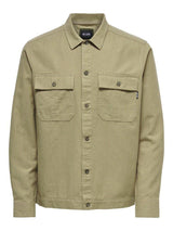 Only & Sons Kennet - Overshirt m. hør - HUSET Men & Women