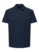 Only & Sons Kian - Seersucker polo - HUSET Men & Women