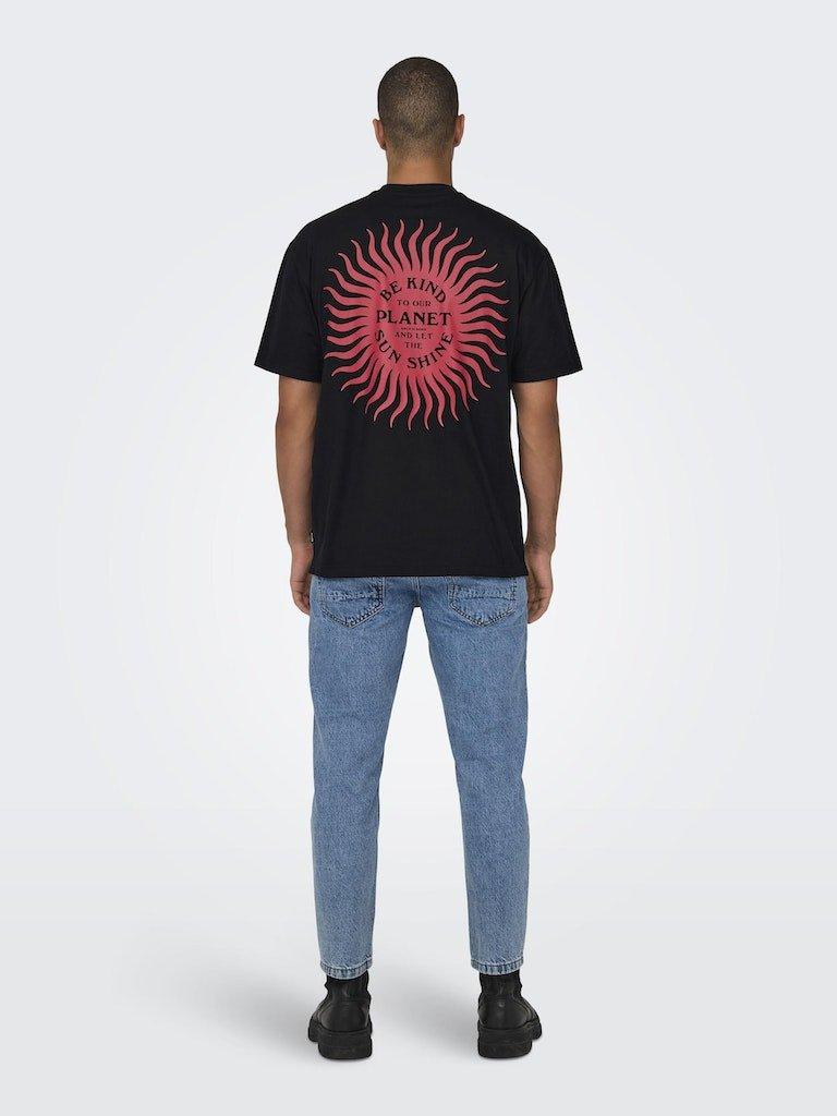 Only & Sons Layne - Planet T-shirt - HUSET Men & Women