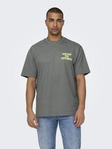Only & Sons Layne - Planet T-shirt - HUSET Men & Women