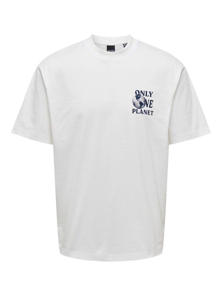 Only & Sons Layne - Planet T-shirt - HUSET Men & Women