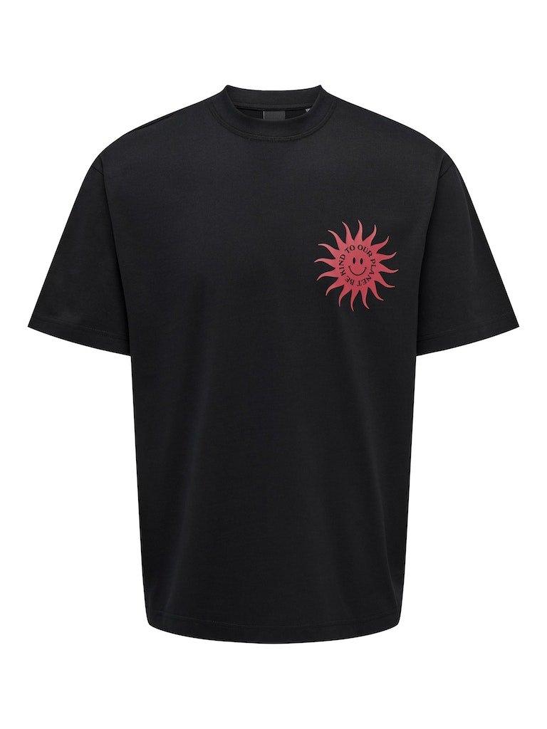 Only & Sons Layne - Planet T-shirt - HUSET Men & Women