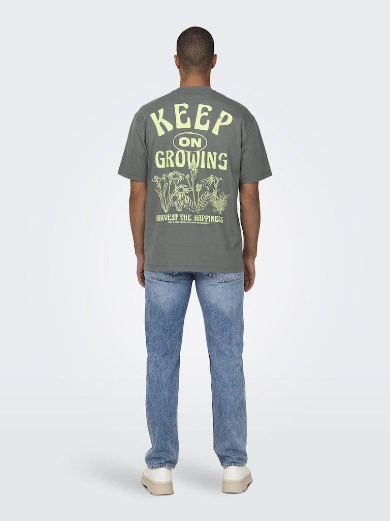 Only & Sons Layne - Planet T-shirt - HUSET Men & Women