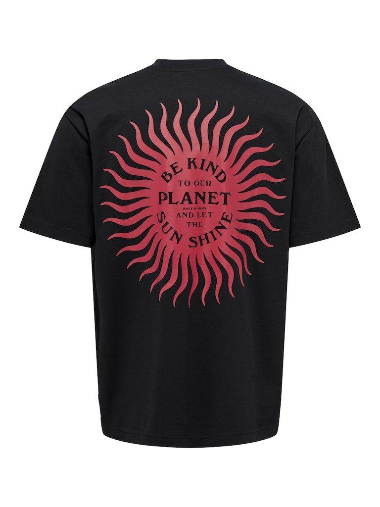Only & Sons Layne - Planet T-shirt - HUSET Men & Women