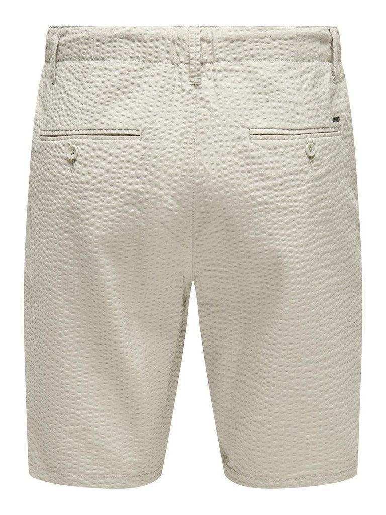 Only & Sons Leo Life - Seersucker shorts - HUSET Men & Women