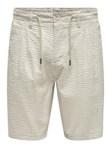 Only & Sons Leo Life - Seersucker shorts - HUSET Men & Women